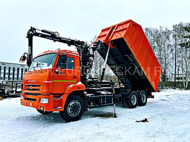 КАМАЗ 65115 ломовоз с Майман-100S