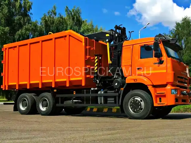 КАМАЗ 6520 ломовоз с Велмаш ВМ 10-74М (VM10L74M)