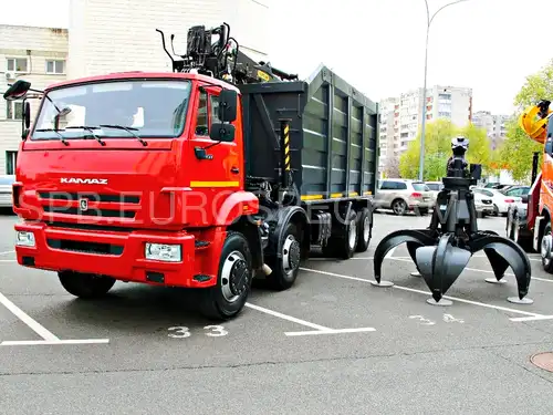 КАМАЗ 65201 ломовоз с Велмаш ВМ 10-74М (VM10L74M)