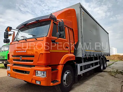 КАМАЗ 65115 шторно-бортовой фургон