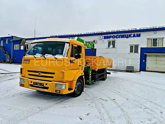 КАМАЗ 4308 бортовой с КМУ FG 414 КАМАЗ 4308 бортовой с КМУ FG 414