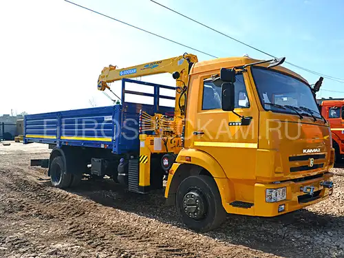 КАМАЗ 4308 бортовой с КМУ Soosan SCS 334 КАМАЗ 4308 бортовой с КМУ Soosan SCS 334