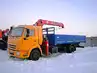 КАМАЗ 4308 бортовой с КМУ UNIC URV 504