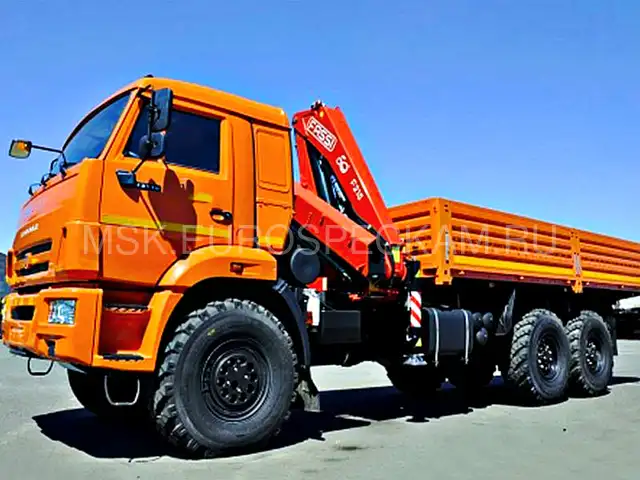 КАМАЗ 43118 бортовой с КМУ Fassi F215A.0.22 КАМАЗ 43118 бортовой с КМУ Fassi F215A.0.22