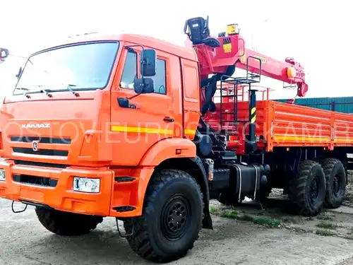 КАМАЗ 43118 бортовой с КМУ Palfinger Инман ИТ-120