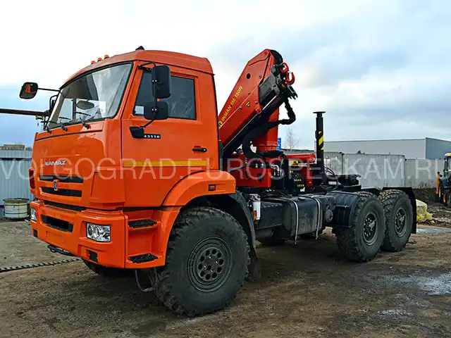 КАМАЗ 43118 тягач с КМУ Palfinger Инман IM 150N КАМАЗ 43118 тягач с КМУ Palfinger Инман IM 150N
