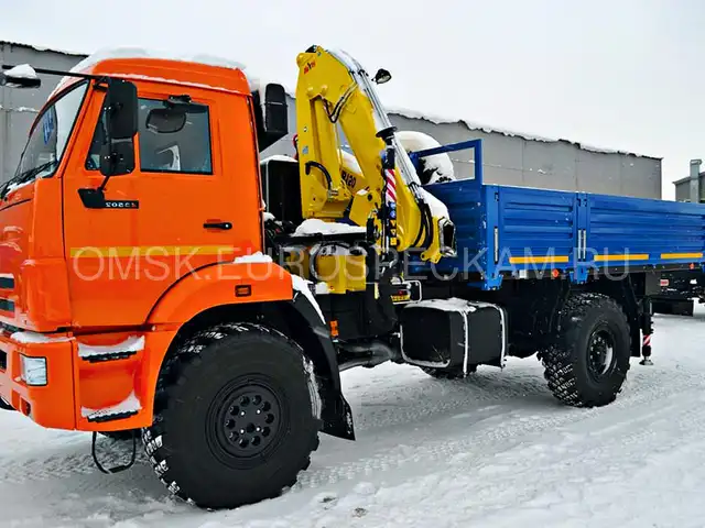 КАМАЗ 43502 бортовой с КМУ HYVA HB 150 E2 КАМАЗ 43502 бортовой с КМУ HYVA HB 150 E2