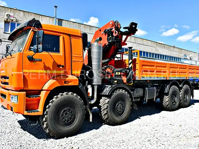 КАМАЗ 63501 бортовой с КМУ Инман ИМ 320 КАМАЗ 63501 бортовой с КМУ Инман ИМ 320