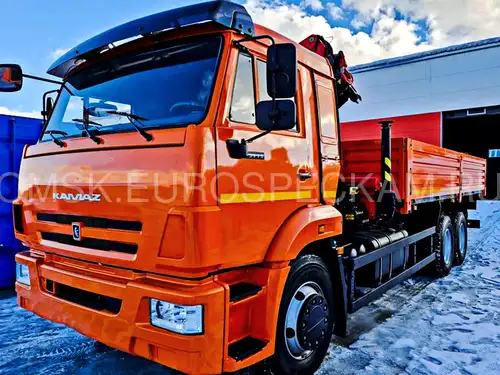 КАМАЗ 65115 бортовой с КМУ Palfinger Инман IM 150N