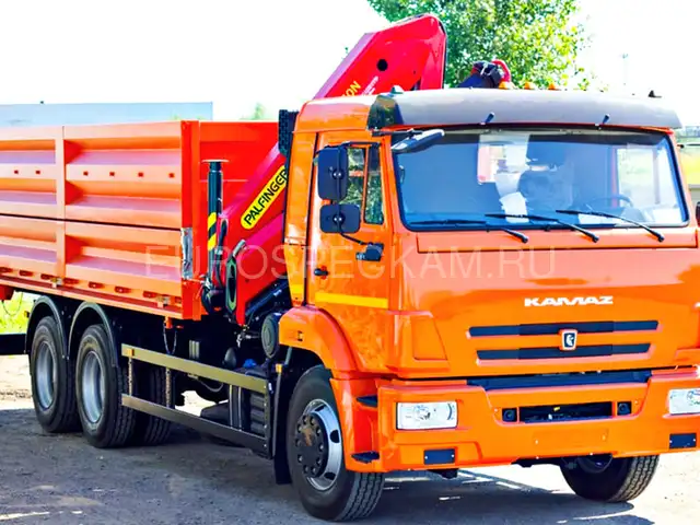 КАМАЗ 65115 самосвал с КМУ Palfinger Инман IM 150N