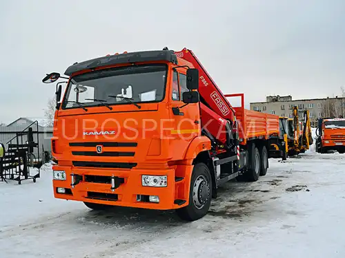 КАМАЗ 6520 бортовой с КМУ Fassi F385A.2.26 КАМАЗ 6520 бортовой с КМУ Fassi F385A.2.26